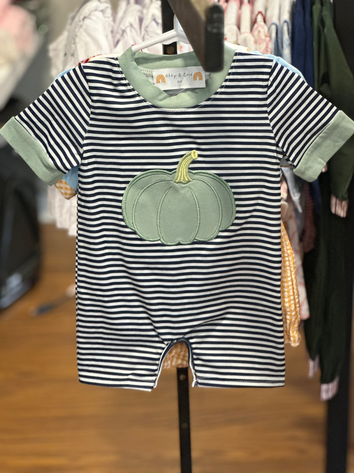 Pumpkin Striped Bubble