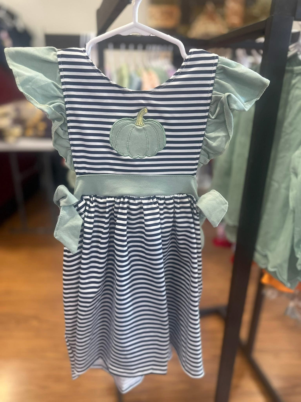 Teal Pumpkin Dress