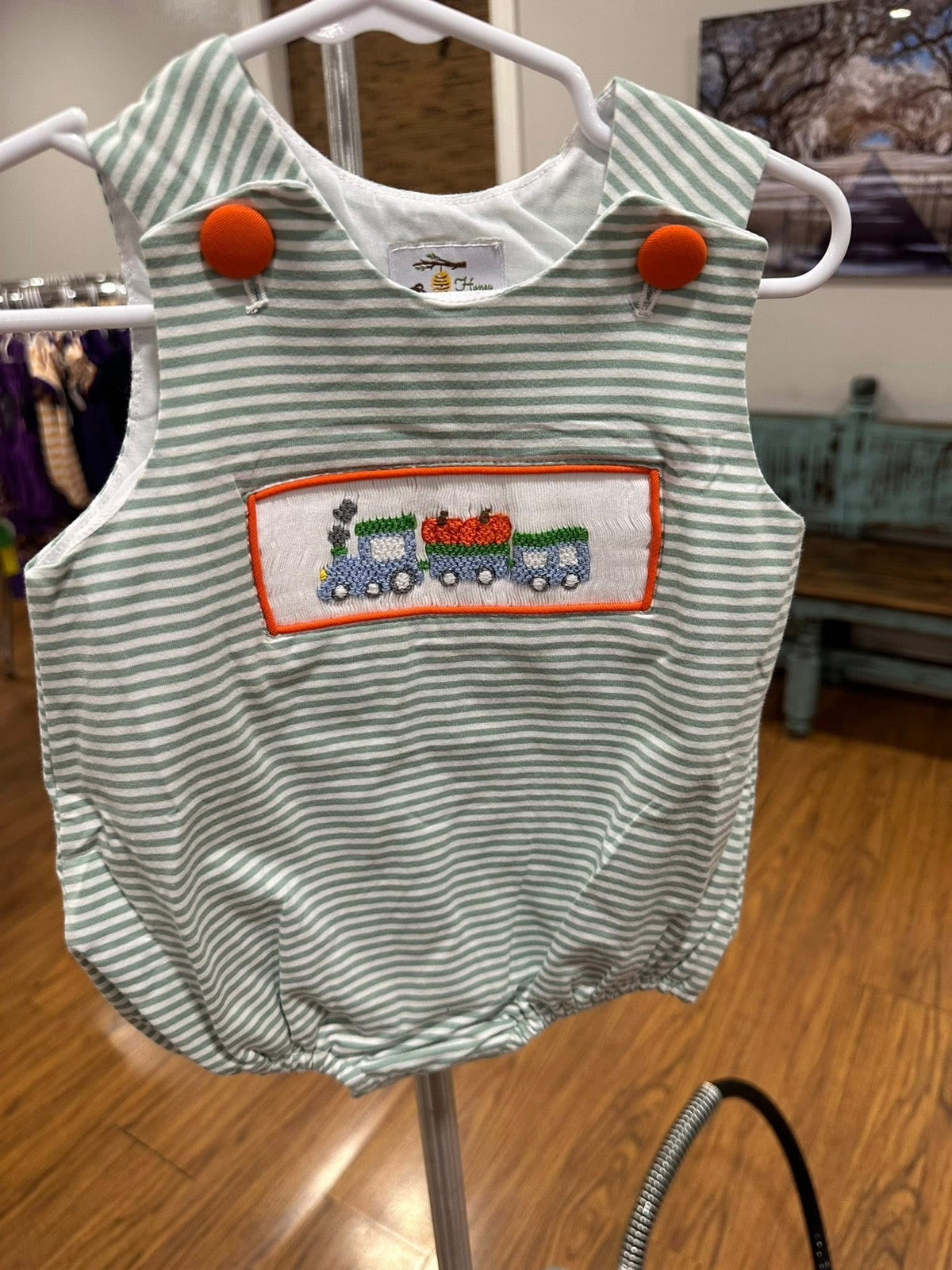 Pumpkin Train Bubble