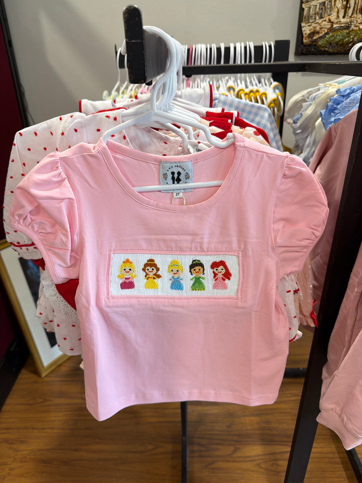 Princess Smocked Shirts