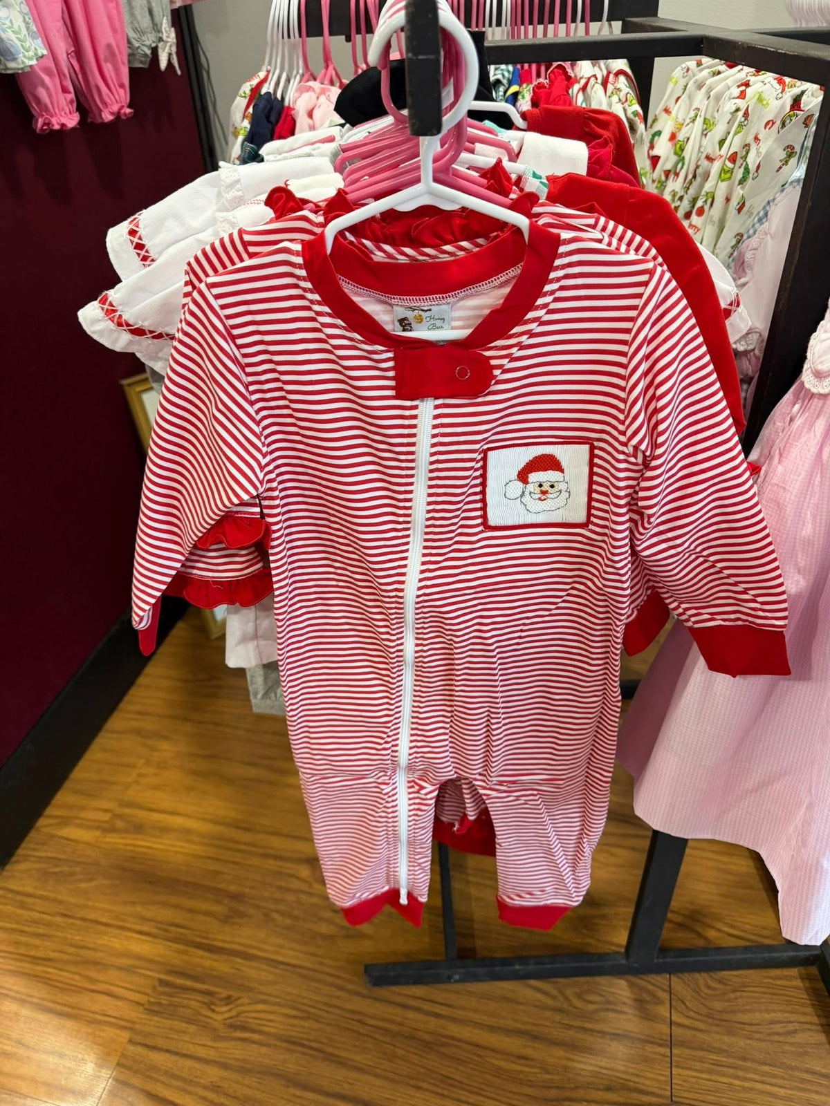 Smocked Boy PJ Zippy