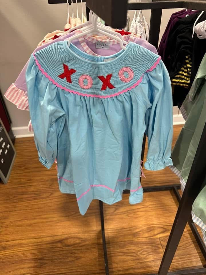 Blue XOXO Dress
