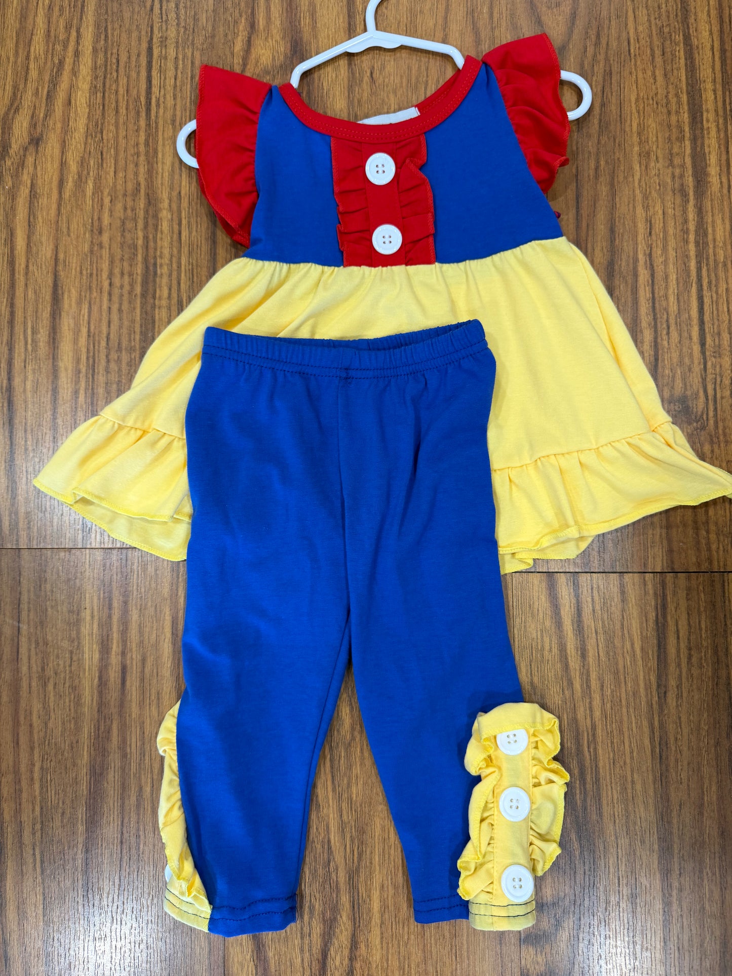 Snow White Pants Set
