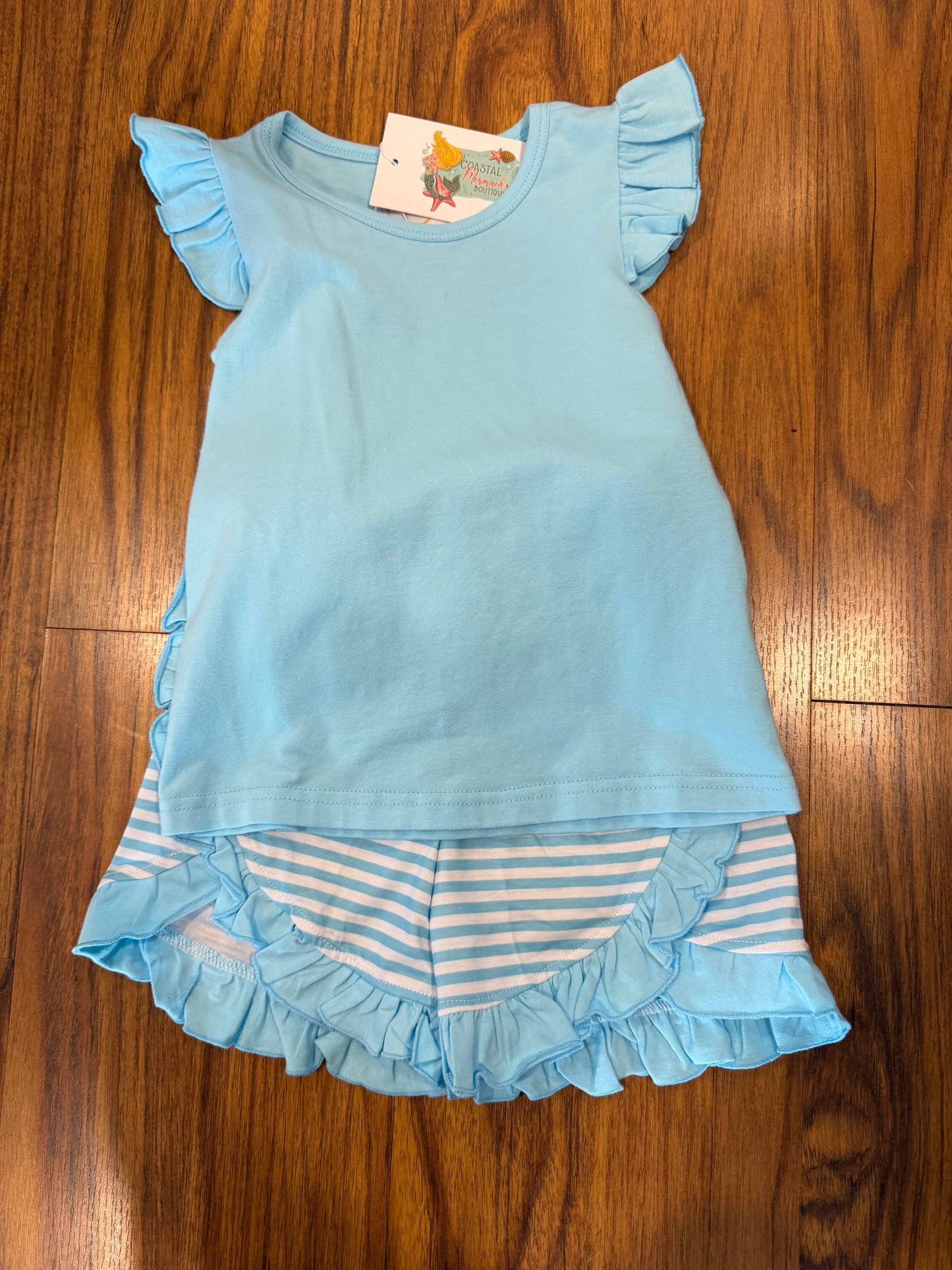 Pink & Blue Short Sets