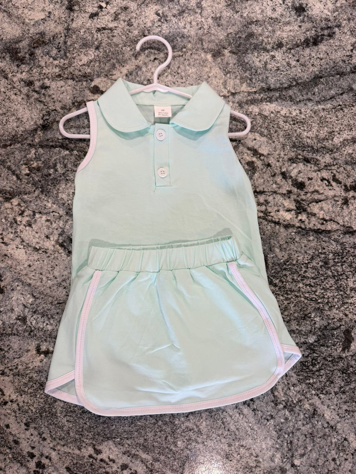 Mint Skort Set