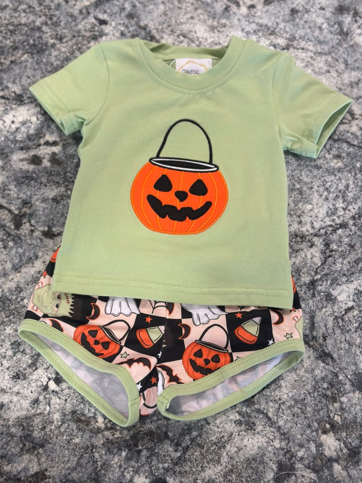 Jack o Latern Short Set