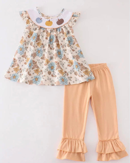 Pumpkin Trio Pants Set