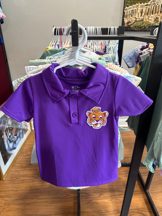 French Knot Old Mascot Polo