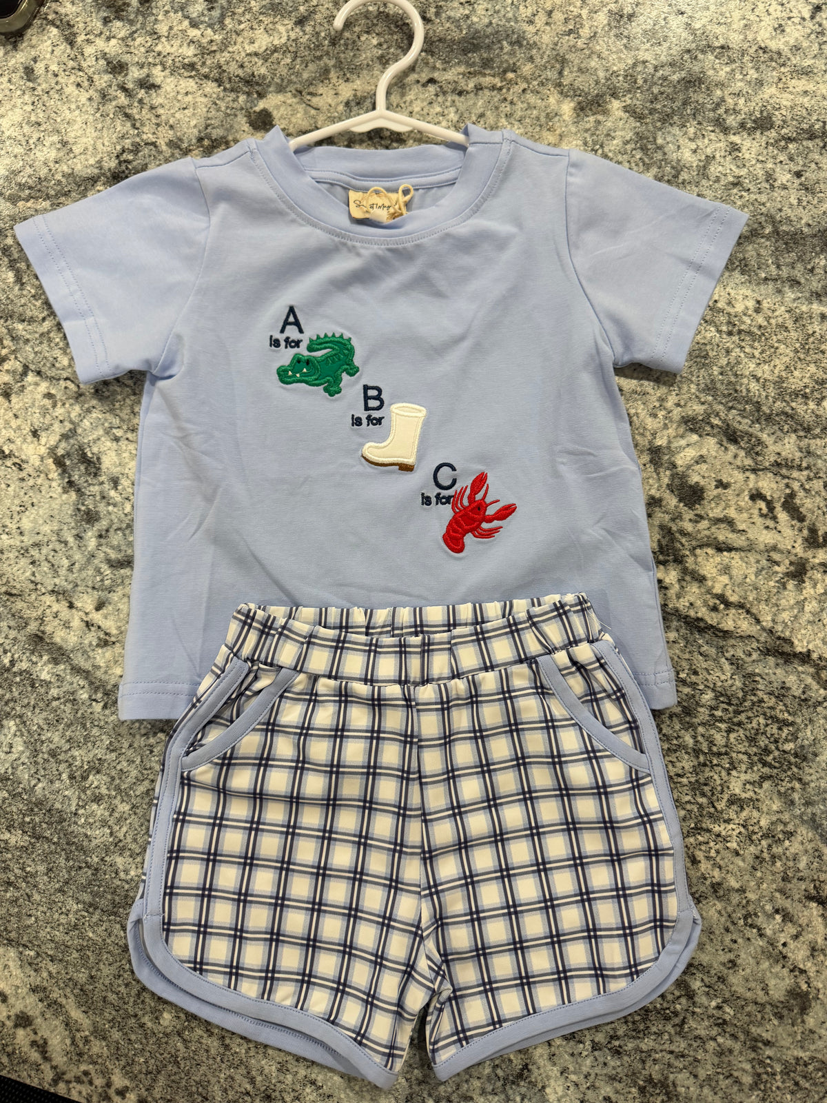 Cajun ABC’s Short Set