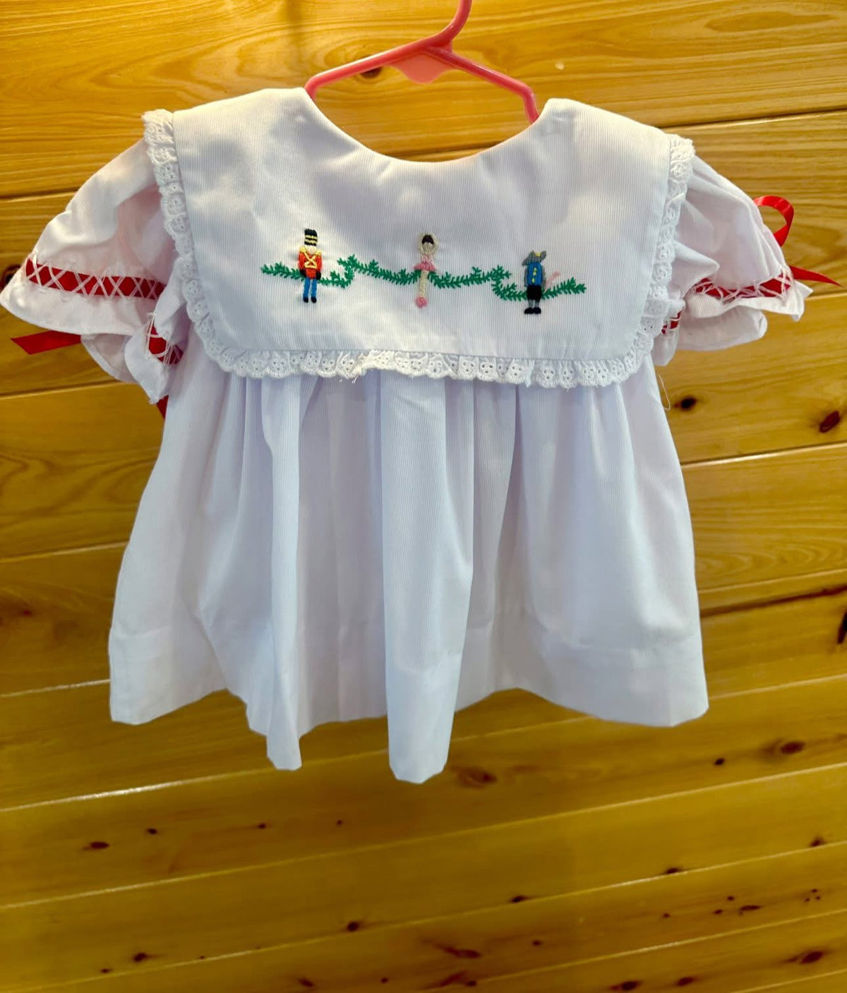 White Nutcracker Bloomer Set