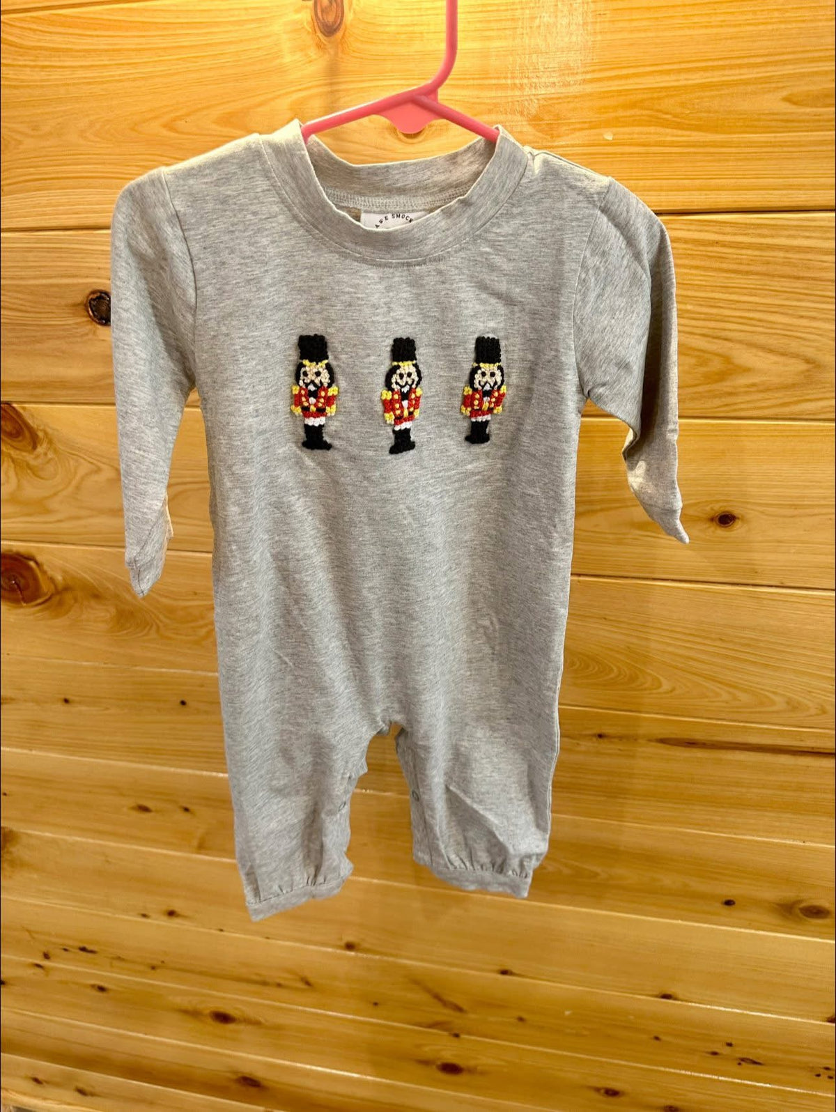 Grey Boys Nutcracker Bubble