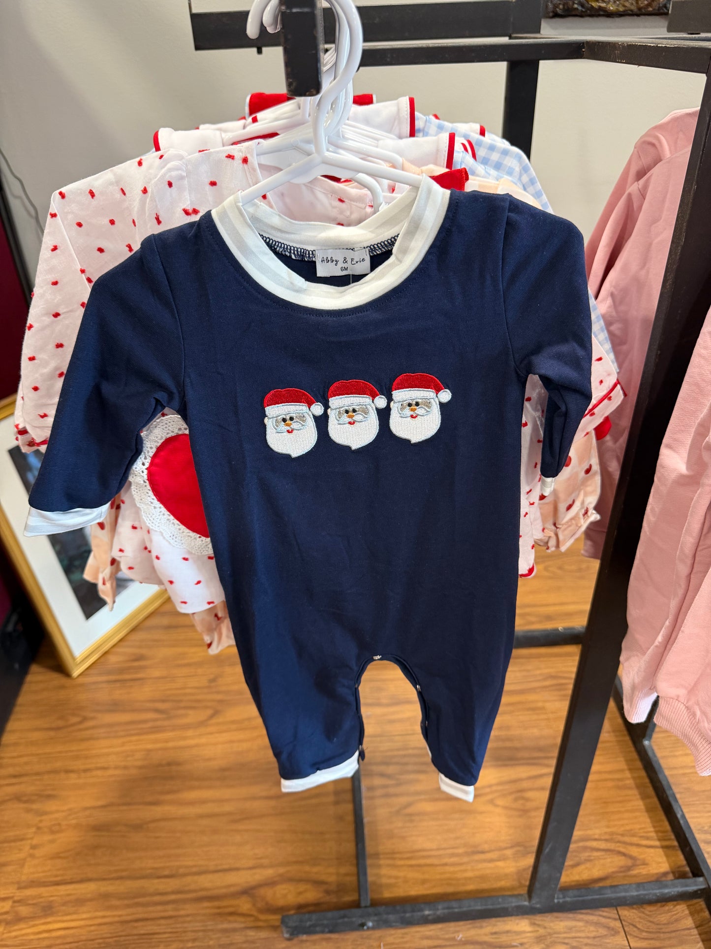 Santa Trio Romper