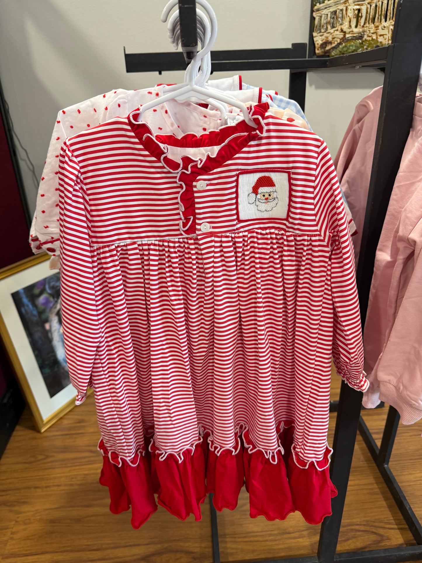 Smocked Santa Gown