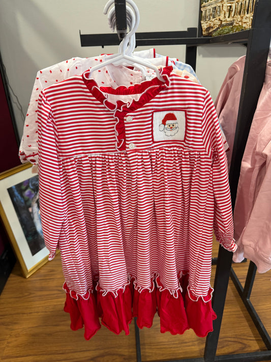 Smocked Santa Gown