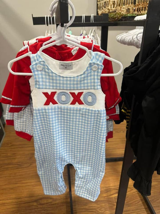 XOXO Boys Romper