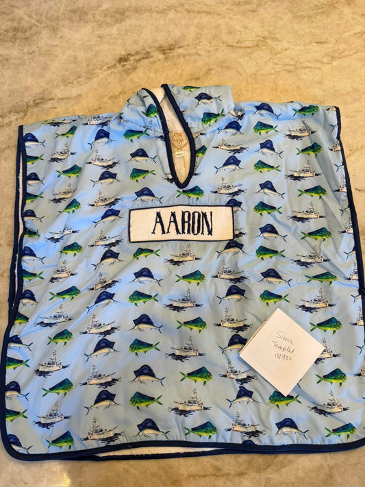 Aaron Smocked Towel