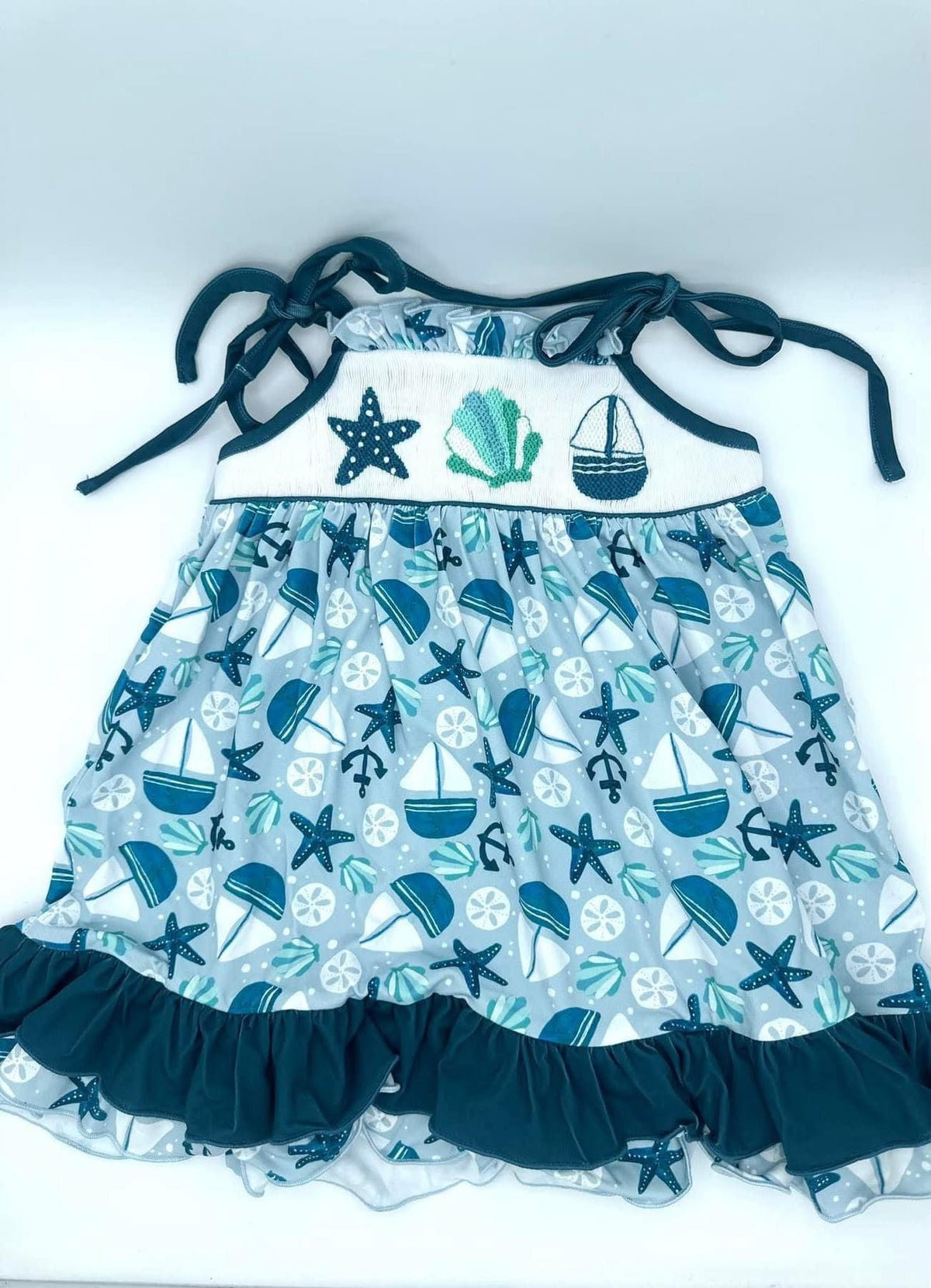 Smocked Seashell Dress